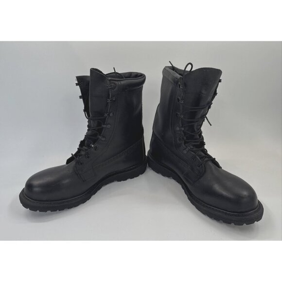Belleville Combat Boots Mens 11.5 Black Leather Best Defense 01-D-0320 Goretex - Picture 2 of 12
